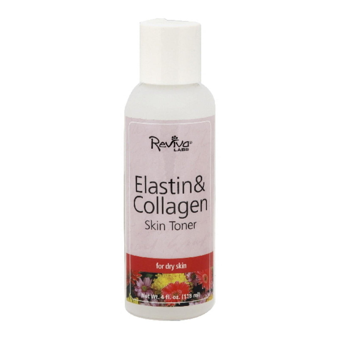 Reviva Labs - Elastin Collagen Skin Toner - 4 Fl Oz - Maras Green